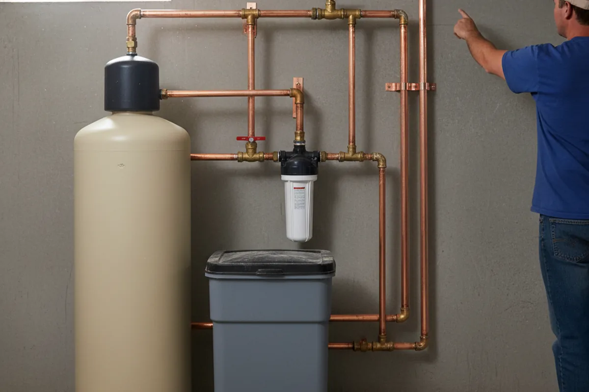 Whole-house water treatment system installed in Saint Matthews